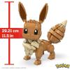 imageMEGA Pokmon Building Toys Set Jumbo Pikachu with 806 Pieces Articulated and Poseable 12 Inches Tall for KidsJumbo Eevee