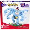 imageMEGA Pokmon Building Toys Set Machamp with 401 Pieces Articulated and Poseable with Motion 6 Inches Tall for Kids