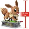 imageMEGA Pokmon Building Toys Set Motion Pikachu with 1092 Pieces and Running Movement for Adult CollectorsEevee