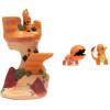 imagePokmon Desert Rocks Environment  6Inch MultiLevel Display Set with Two 2inch Battle FiguresDesert Rock