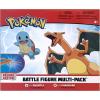 imagePokmon Fire and Water Battle Pack  Includes 45 Inch Flame Action Charizard and 2 Squirtle Action Figures  Amazon Exclsuive