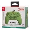 imagePowerA Nano Wired Controller for Nintendo Switch  Pikachu Friends Comfortable Ergonomics Officially LicensedToon Link