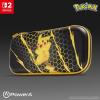 imagePowerA Slim Case for Nintendo Switch 2  Pikachu Storm Officially Licensed Protective Case Holds 10 Game Cards Padded Screen Protector Builtin Play StandPikachu Storm