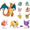 imagePokmon Official Ultimate Battle Figure 10Pack  2 Pikachu 2 Charmander 2 Squirtle 2 Bulbasaur 2 Eevee 2 Jigglypuff 3 Magikarp 3 Haunter 3 Jolteon 45 Charizard Amazon Exclusive