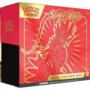 imagePokmon TCG Scarlet amp Violet Elite Trainer Box Miraidon Purple or Koraidon Red Random ColorRandom Color