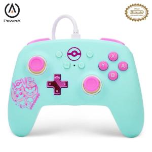 imagePowerA Enhanced Nintendo Switch and Switch 2 Wired Controller  Pikachu Evolution Pokemon Switch Controller Mappable Gaming Buttons Officially licensedPokmon Sweet Friends
