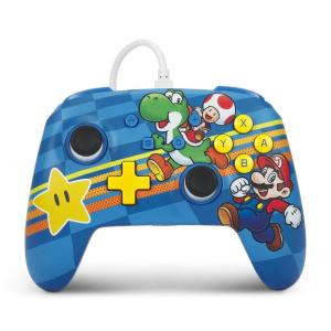 imagePowerA Enhanced Nintendo Switch and Switch 2 Wired Controller  Pikachu Evolution Pokemon Switch Controller Mappable Gaming Buttons Officially licensedMushroom Kingdom Friends
