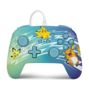 imagePowerA Enhanced Nintendo Switch and Switch 2 Wired Controller  Pikachu Evolution Pokemon Switch Controller Mappable Gaming Buttons Officially licensedPikachu Evolution