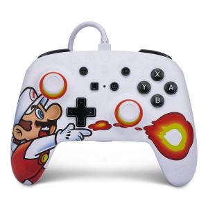 imagePowerA Enhanced Nintendo Switch and Switch 2 Wired Controller  Pikachu Evolution Pokemon Switch Controller Mappable Gaming Buttons Officially licensedFireball Mario