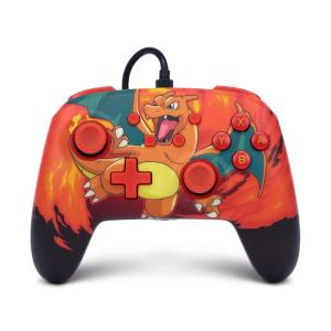 imagePowerA Enhanced Wired Controller for Nintendo Switch  Pokmon Charizard Vortex