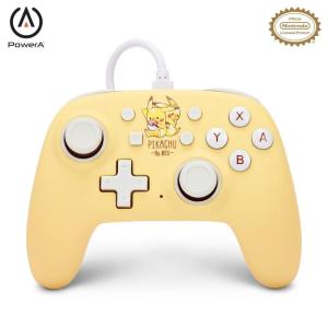 imagePowerA Nano Wired Controller for Nintendo Switch  Pikachu Friends Comfortable Ergonomics Officially LicensedPikachu Friends