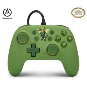 imagePowerA Nano Wired Controller for Nintendo Switch  Pikachu Friends Comfortable Ergonomics Officially LicensedToon Link