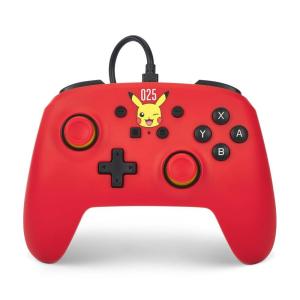 imagePowerA Nintendo Switch Wired Controller  Laughing Pikachu Pokemon Switch Controller Detachable 10ft USB Cable Plug amp Play Officially Licensed by NintendoLaughing Pikachu