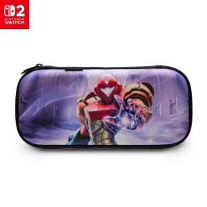 imagePowerA Slim Case for Nintendo Switch 2  Pikachu Storm Officially Licensed Protective Case Holds 10 Game Cards Padded Screen Protector Builtin Play StandMetroid Prime 4 Beyond