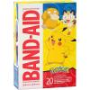 imageBandAid Brand Adhesive Bandages for Minor Cuts amp Scrapes Wound Care Featuring Pokmon Characters for Kids Assorted Sizes 20 ctPokmon