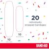 imageBandAid Brand Adhesive Bandages for Minor Cuts amp Scrapes Wound Care Featuring Pokmon Characters for Kids Assorted Sizes 20 ctPokmon