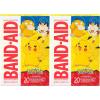 imageBandAid Brand Adhesive Bandages for Minor Cuts amp Scrapes Wound Care Featuring Pokmon Characters for Kids Assorted Sizes 20 ctPokmon