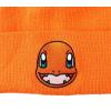 imageBioworld Pokemon Charmander Face Orange Cuff Beanie