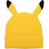imageBioworld Pokemon Pikachu Cuff Hat With 3D Ears And Matching Gloves