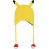imageBioworld Pokemon Pikachu Laplander Hat with Fleece Pokeball Tassels Yellow