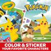 imageCrayola Pokmon Imagination Art Set 115pcs Kids Art Kit Coloring Supplies Pokemon Toys Pokemon Gift for Boys amp Girls Ages 5Pikachu