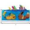 imageInnovative Designs Pokemon Kids Coloring Art and Sticker Set 30 Pcs amp Craft Supplies with Pencil CasePokemon