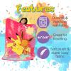 imagePokemon Anime Pikachu and Eevee Kids Bedding Super Soft Micro Raschel Throw 46 in x 60 in Official Licensed Product by FrancoPokemon Girl