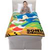 imagePokemon Anime Pikachu and Eevee Kids Bedding Super Soft Micro Raschel Throw 46 in x 60 in Official Licensed Product by FrancoSonic the Hedgehog