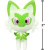 imagePokemon Battle Figure 2 Pack  2Inch Sprigatito and 45Inch Snorlax Battle Ready Figures