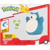 imagePokemon Battle Figure 2 Pack  2Inch Sprigatito and 45Inch Snorlax Battle Ready Figures
