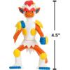 imagePokemon Battle Figure 3 Pack  Features 2Inch Pancham and Lucario and 3Inch Infernape Battle FiguresFightingtype