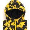 imagePokemon Pikachu Zip Up Winter Coat Puffer Jacket Toddler to Big Kid Sizes 41416Yellow  Black  Pikachu