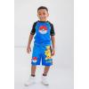 imagePokemon Raglan Rash Guard and Swim Trunks UPF 50 Outfit Set Little Kid to Adult Sizes 4  LargeBlue