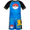 imagePokemon Raglan Rash Guard and Swim Trunks UPF 50 Outfit Set Little Kid to Adult Sizes 4  LargeBlue