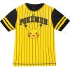 imagePokemon Raglan Rash Guard and Swim Trunks UPF 50 Outfit Set Little Kid to Adult Sizes 4  LargeYellow  Black