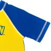 imagePokemon Raglan Rash Guard and Swim Trunks UPF 50 Outfit Set Little Kid to Adult Sizes 4  LargeYellow navy