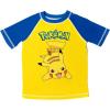 imagePokemon Raglan Rash Guard and Swim Trunks UPF 50 Outfit Set Little Kid to Adult Sizes 4  LargeYellow navy