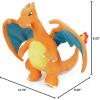 imagePokmon 12 Large Charizard Plush  Officially Licensed  Charmander Evolution  Authentic Soft Stuffed Animal Toy Figure  Holiday Christmas Stocking Stuffer Gift for Kids Boys Girls  2