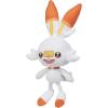 imagePokmon 8 Scorbunny Plush  Sword and Shield Starter Figure  Authentic Soft Stuffed Animal Bunny Toy  Gift for Kids Boys Girls  2