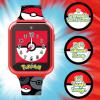 imagePokmon Interactive Kids Smartwatch  Touchscreen Watch with Games Camera Voice Recorder Step Tracker Alarm amp Timer  10 Pokmon Watch Faces USB Rechargeable  Fits Wrists 55 to 8Red