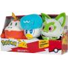 imagePokmon Paldea First Partner Plush 3 Pack  8Inch Pokmon Plush of Fuecoco Quaxly and Sprigatito
