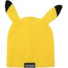 imagePokmon Pikachu Big Face Yellow Cuffless Beanie