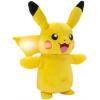imagePokmon Pikachu Electric Charge Plush  10 Inch Interactive Plush with Lights Voice Reactions and Thunder FX