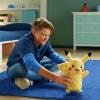 imagePokmon Pikachu Electric Charge Plush  10 Inch Interactive Plush with Lights Voice Reactions and Thunder FX