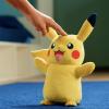 imagePokmon Pikachu Electric Charge Plush  10 Inch Interactive Plush with Lights Voice Reactions and Thunder FX