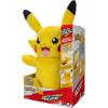 imagePokmon Pikachu Electric Charge Plush  10 Inch Interactive Plush with Lights Voice Reactions and Thunder FX