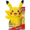 imagePokmon Pikachu Electric Charge Plush  10 Inch Interactive Plush with Lights Voice Reactions and Thunder FX