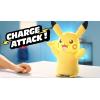 imagePokmon Pikachu Electric Charge Plush  10 Inch Interactive Plush with Lights Voice Reactions and Thunder FX