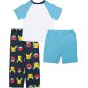 imagePokmon boys 3piece Loosefit Pajama Set Soft amp Cute for KidsElectric Type Pika