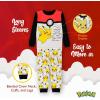 imagePokmon boys 6piece Snugfit Cotton Pajama Set Soft amp Cute for KidsDark GreenYellowMulticolor